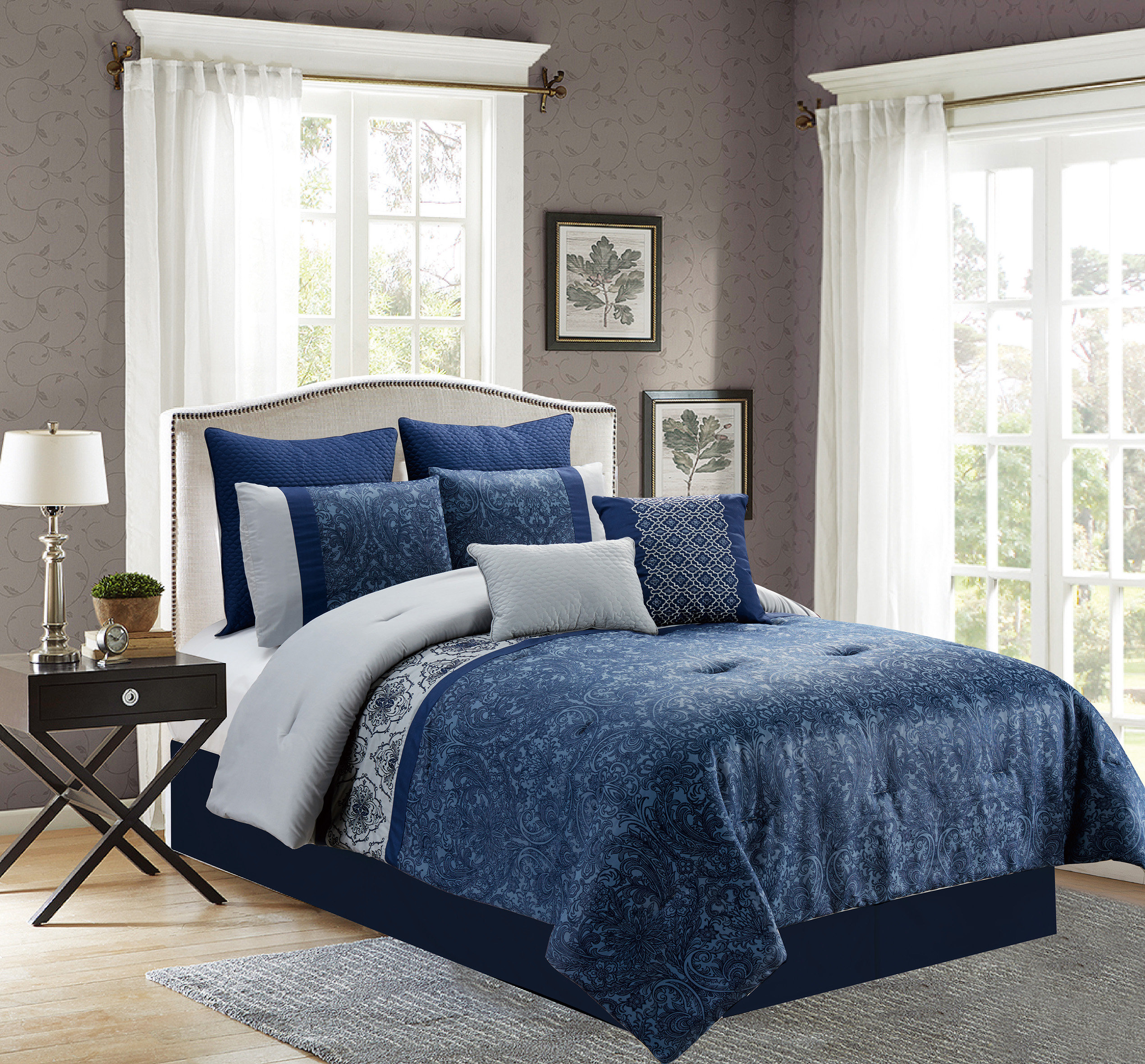 Darby Home Co Deston 8 Piece Comforter Set Wayfair