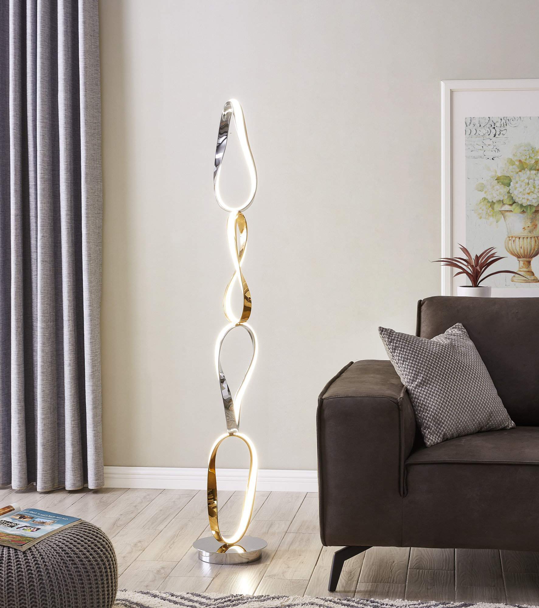 Orren Ellis Almyra 60" LED Novelty Floor Lamp Wayfair