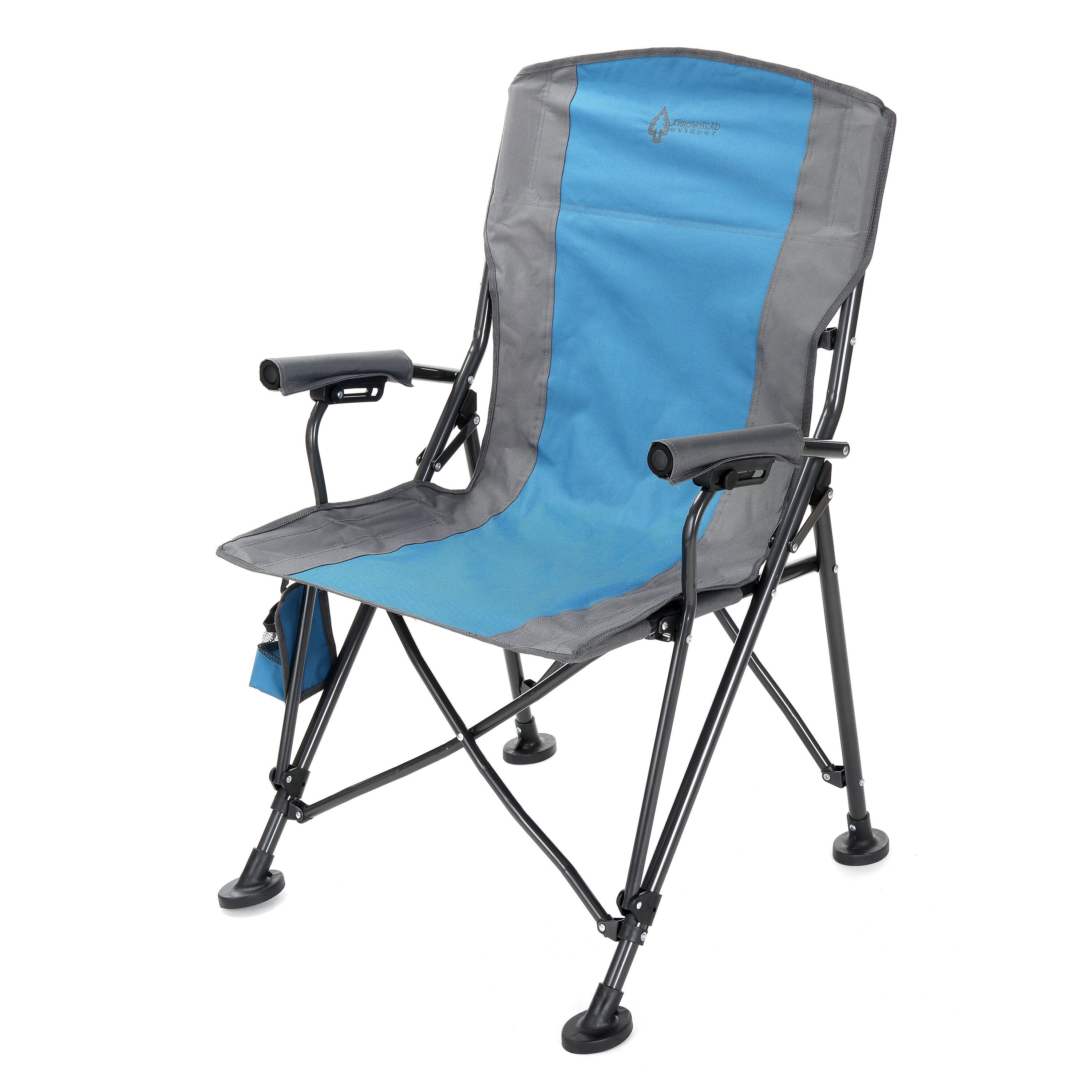 Arrowhead Outdoor Heavy Duty Hard Arm Folding Camping Chair With Cushion Reviews Wayfair