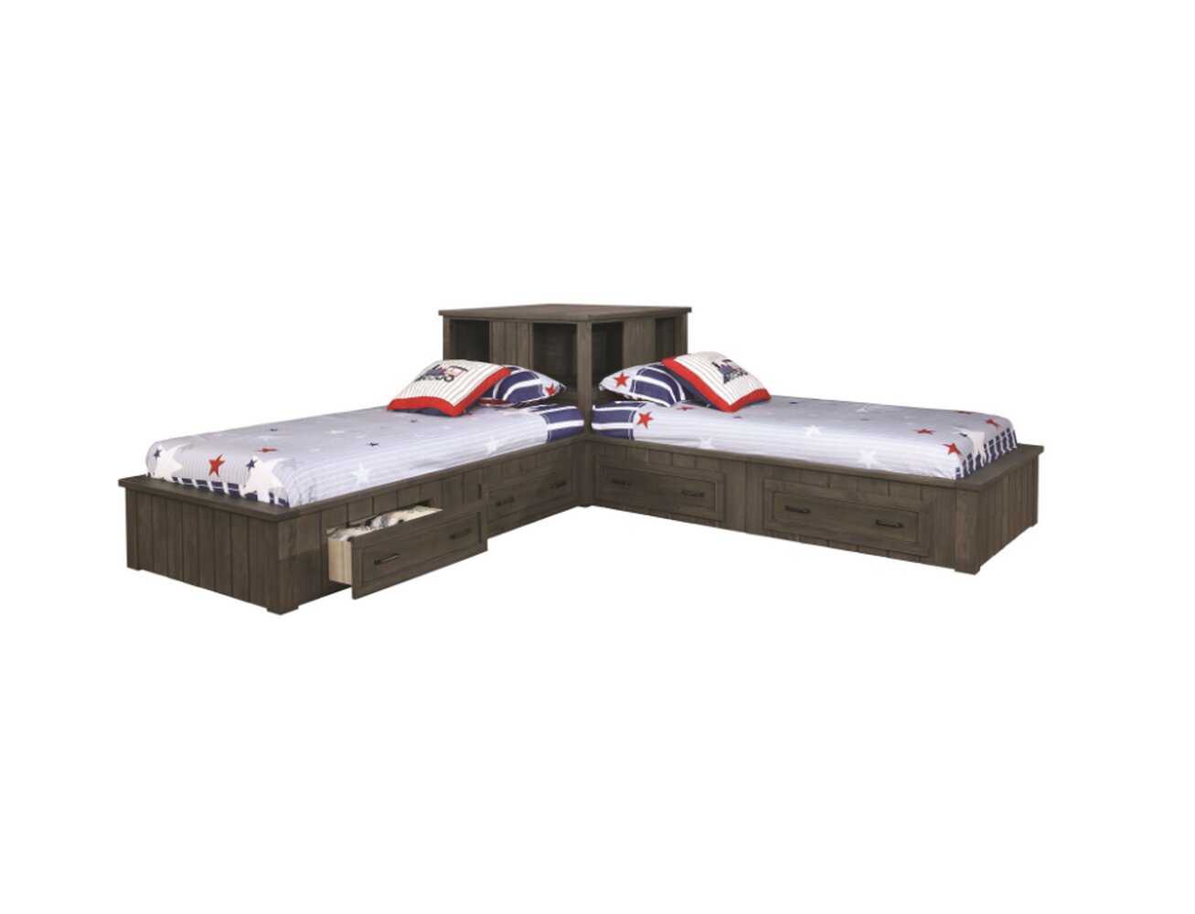 twin platform bed for kids