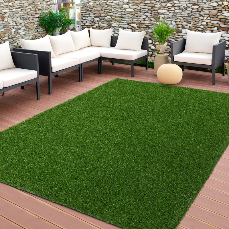 Artificial Grass Turf Rugs and Rolls Size: 9' x 12'