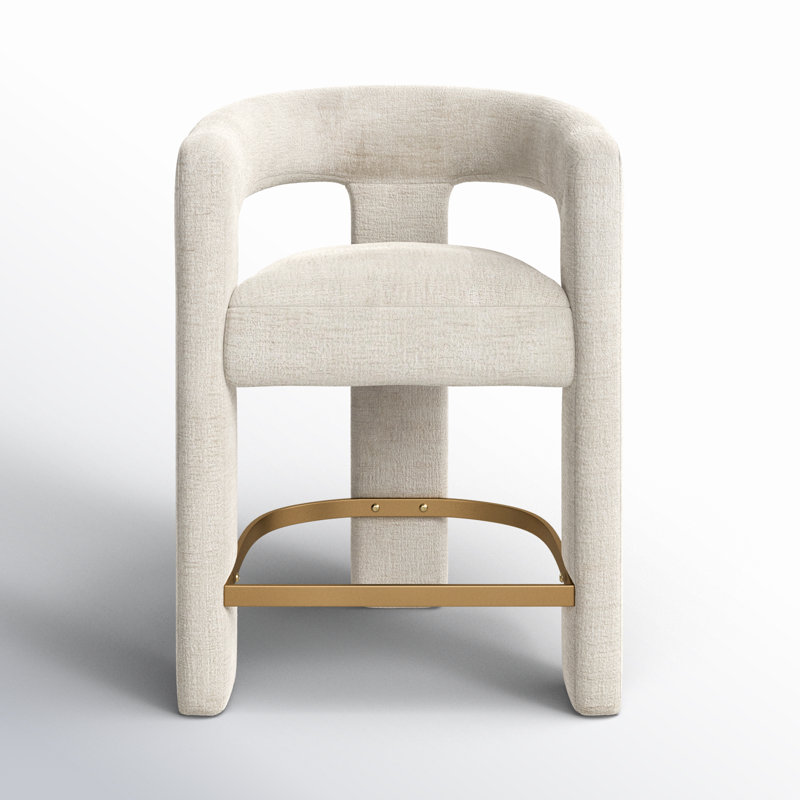 Darlington 24'' Counter Stool Color/Pattern: Natural Beige Polyester