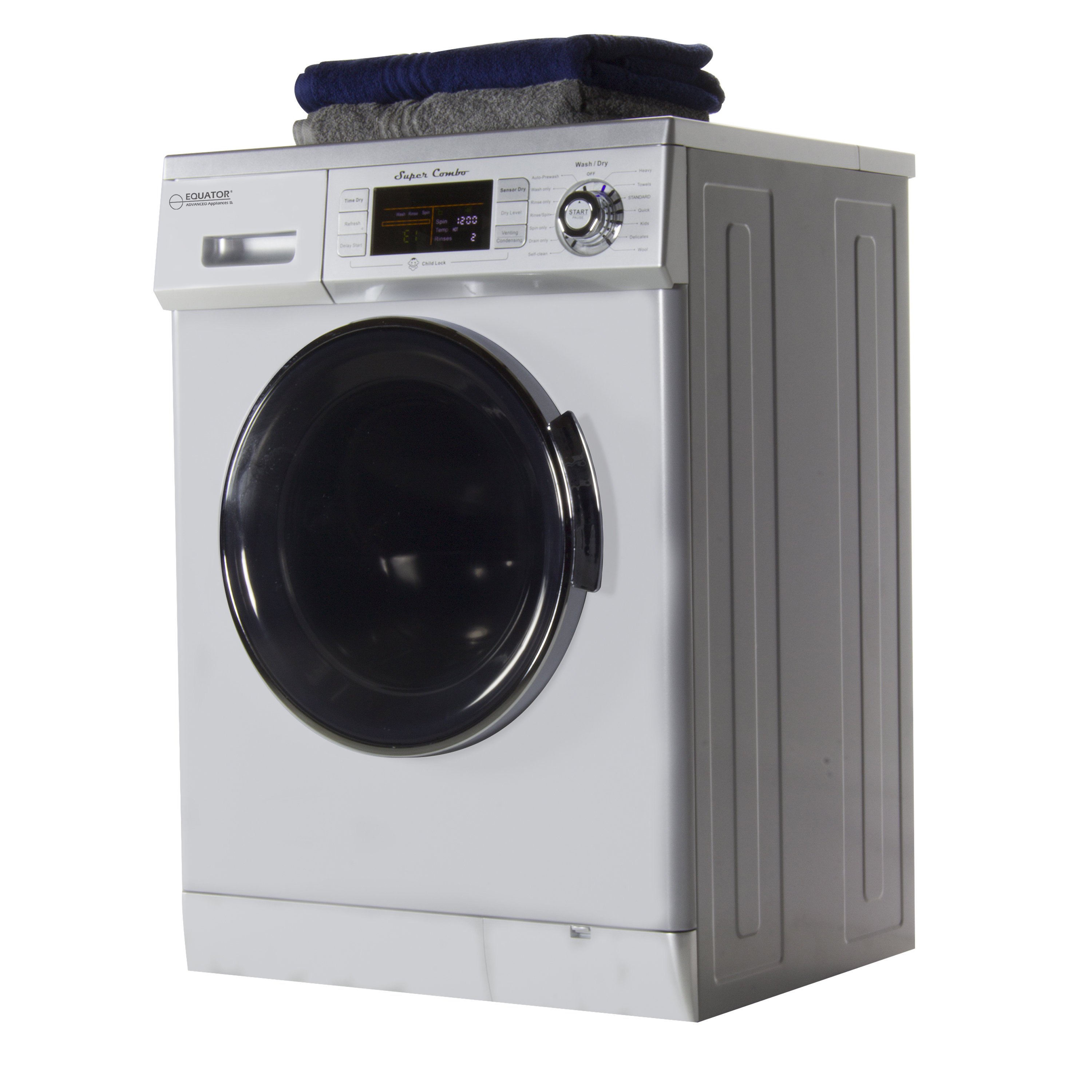 Equator 1.6 cu. ft. High Efficiency All in One Combo Washer and