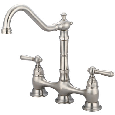 Americana Double Handle Kitchen Faucet