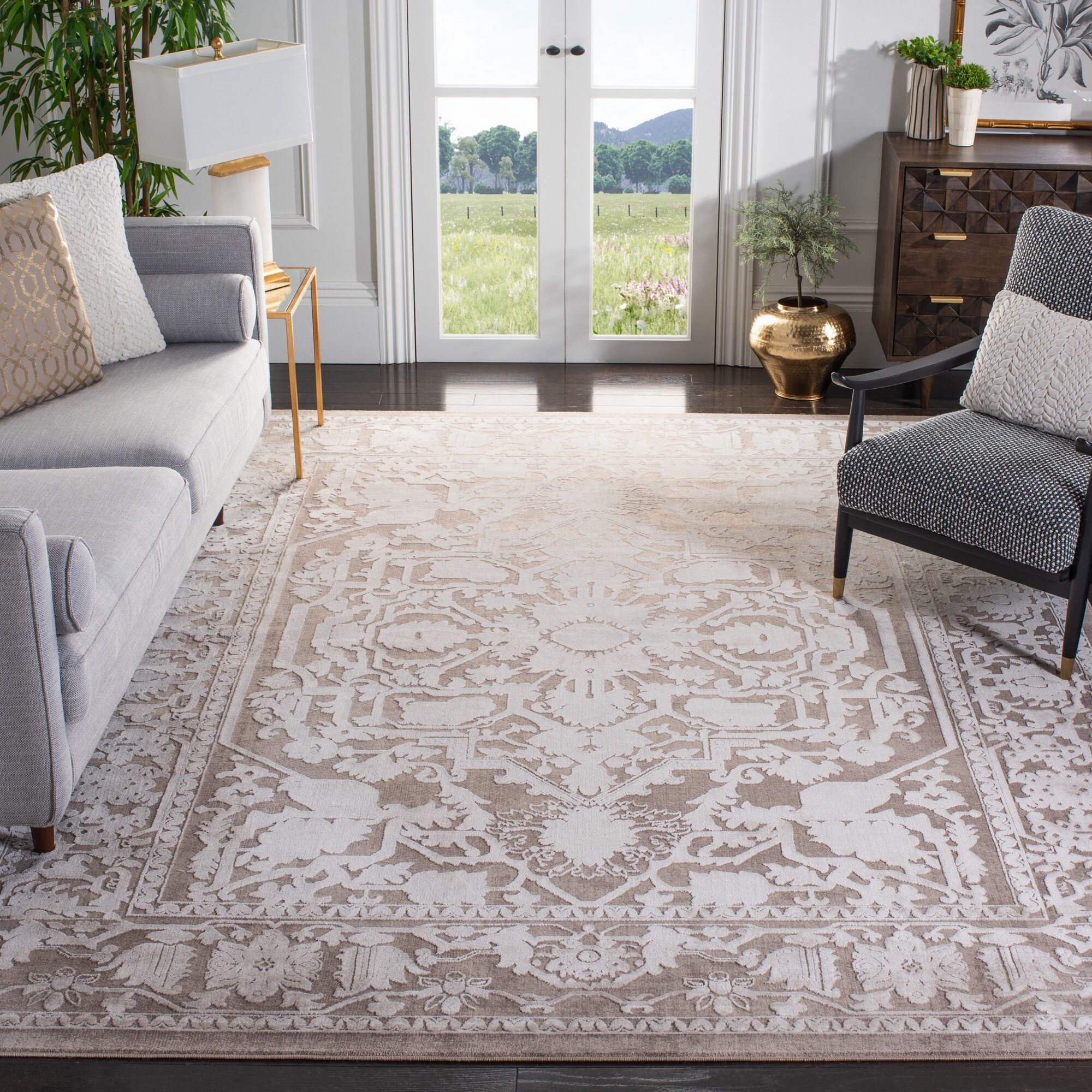 Laurel Foundry Modern Farmhouse Calidia Beige/Cream Rug & Reviews | Wayfair