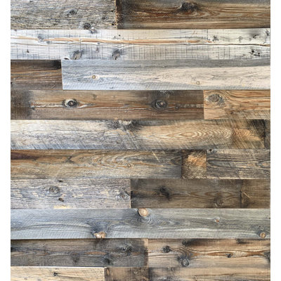5 Reclaimed Solid Wood Wall Paneling Centennial Woods Color Cody