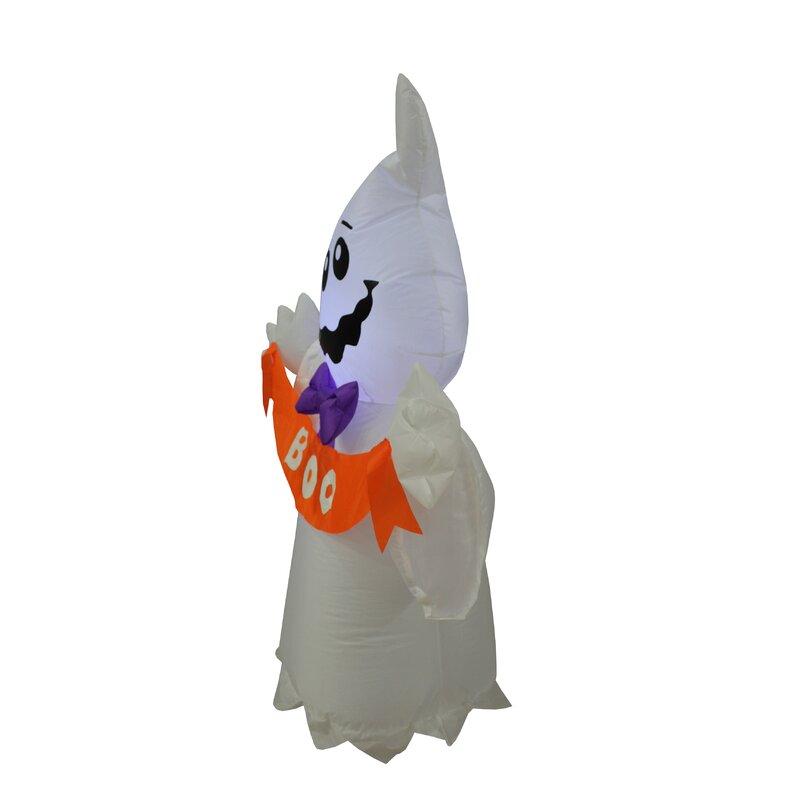The Holiday Aisle Halloween Ghost Inflatable with BOO Sign & Reviews ...