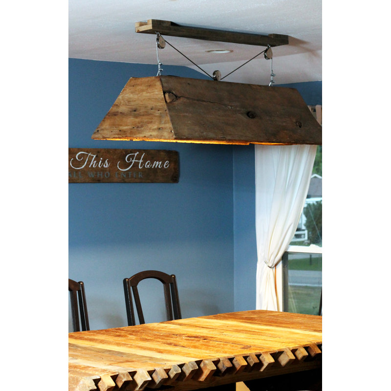 barnwood pool table light