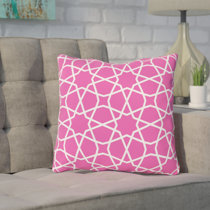 fuschia accent pillows
