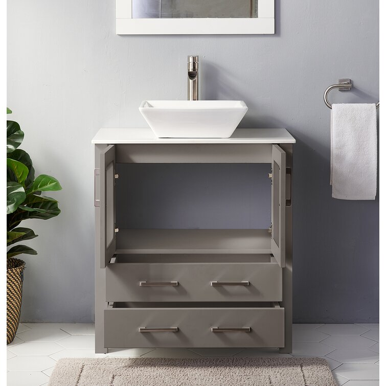 Latitude Run Aquanette 24 Single Bathroom Vanity Set Wayfair