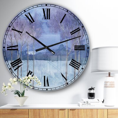 Wall Clock East Urban Home Size: Large