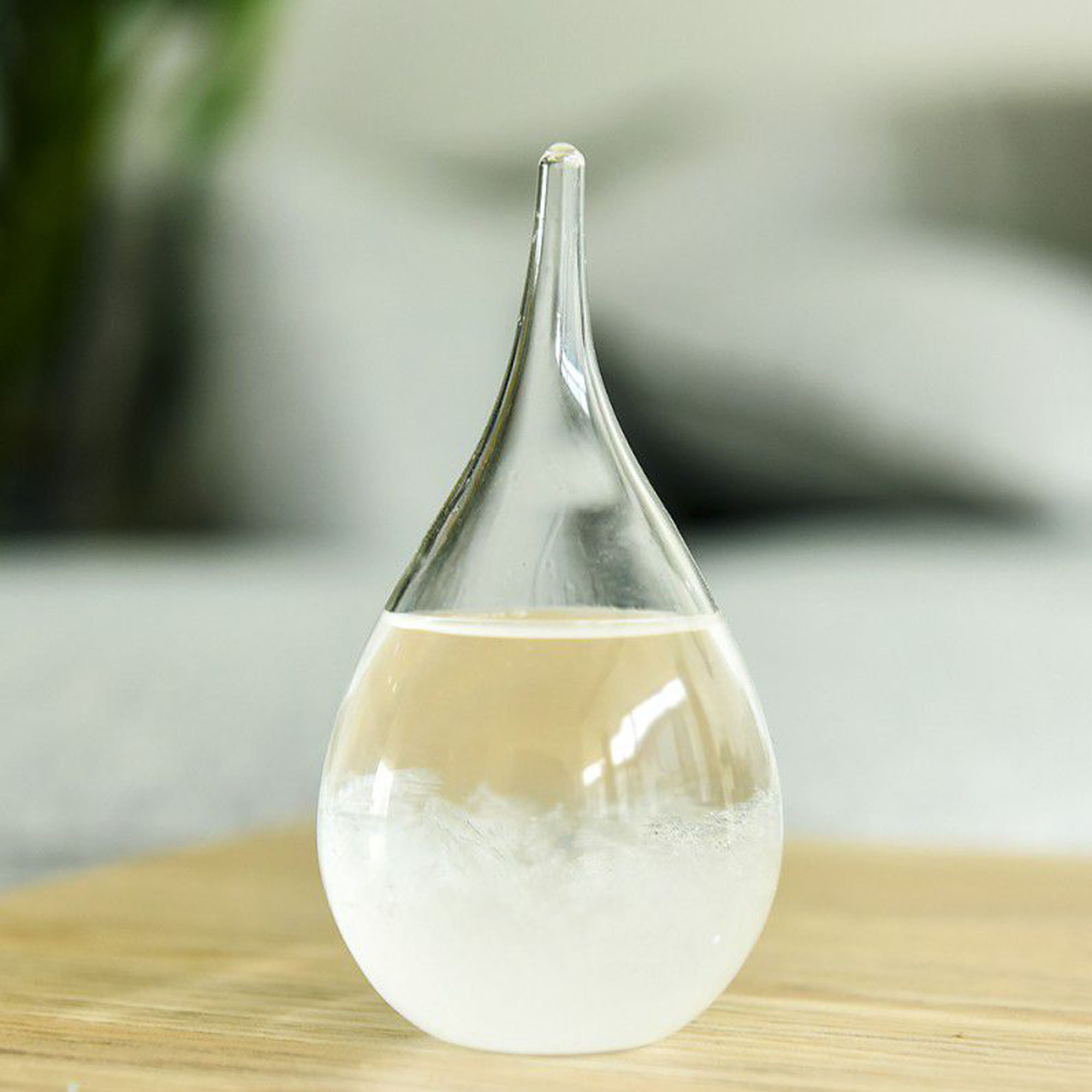 Orren Ellis Weather Storm Glass Crystal Bottle Wayfair
