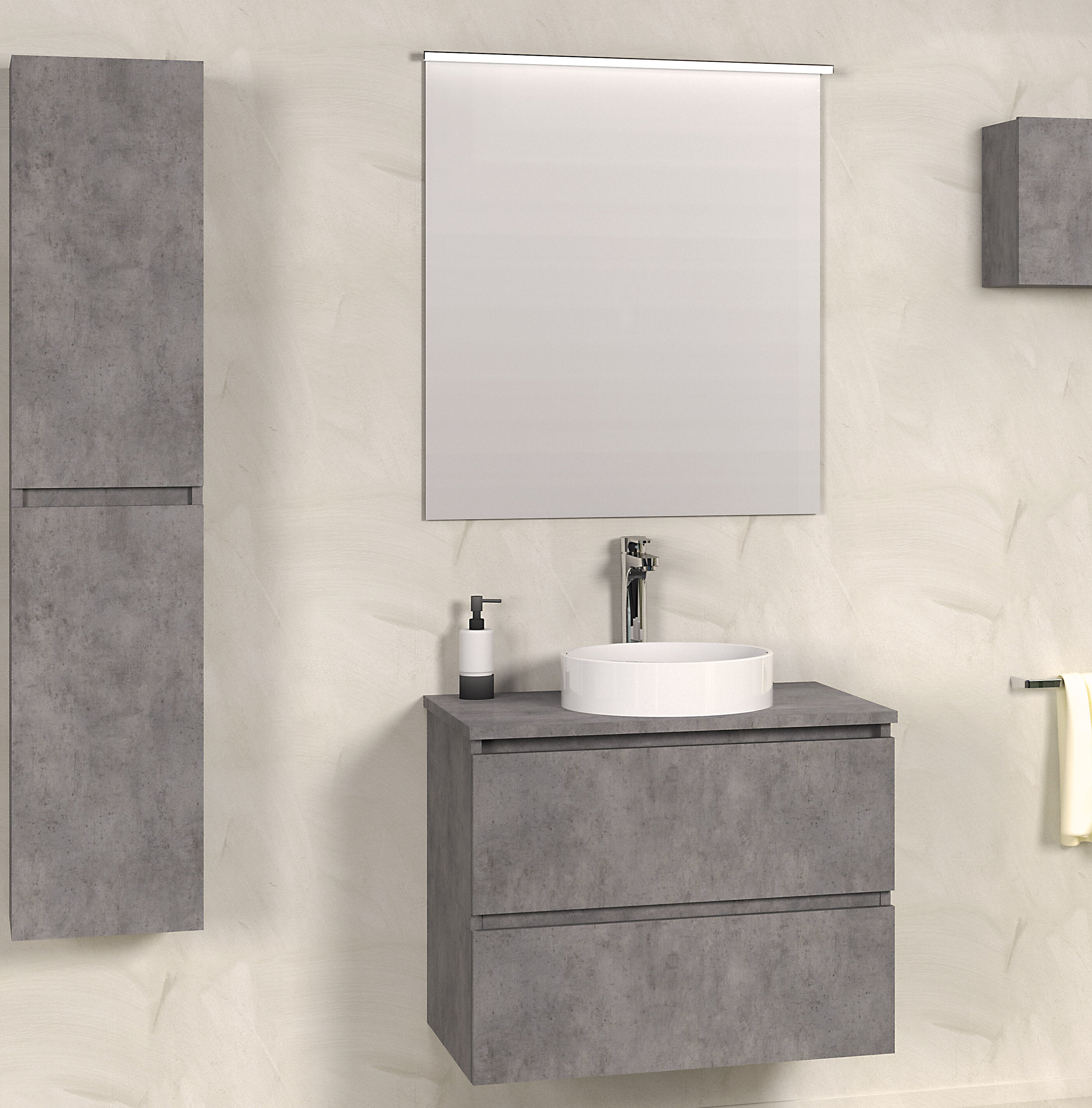 Symple Stuff Bathroom 600mm Wall Hung Single Vanity Unit Wayfaircouk