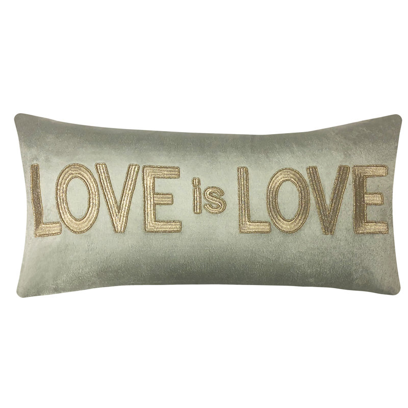 love decorative pillow