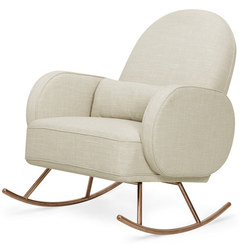 rocking chair with bassinet attached