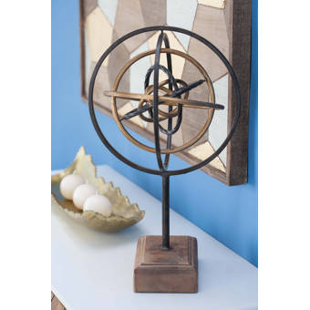 Wrought Studio Ringling Metal Geometric Decoration Wayfair