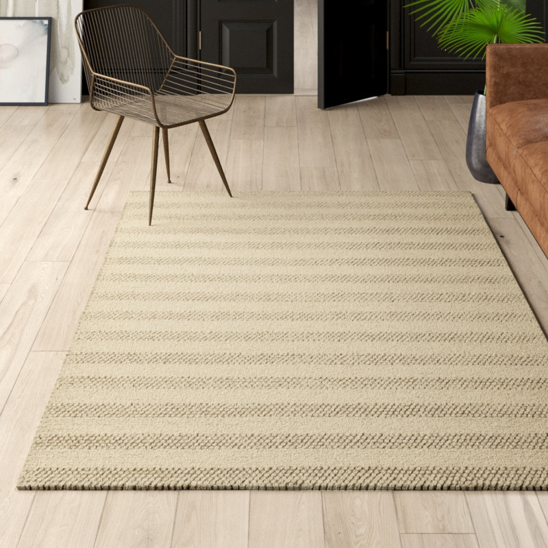 Creswell Hand Tufted Wool Beige Area Rug Joss Main