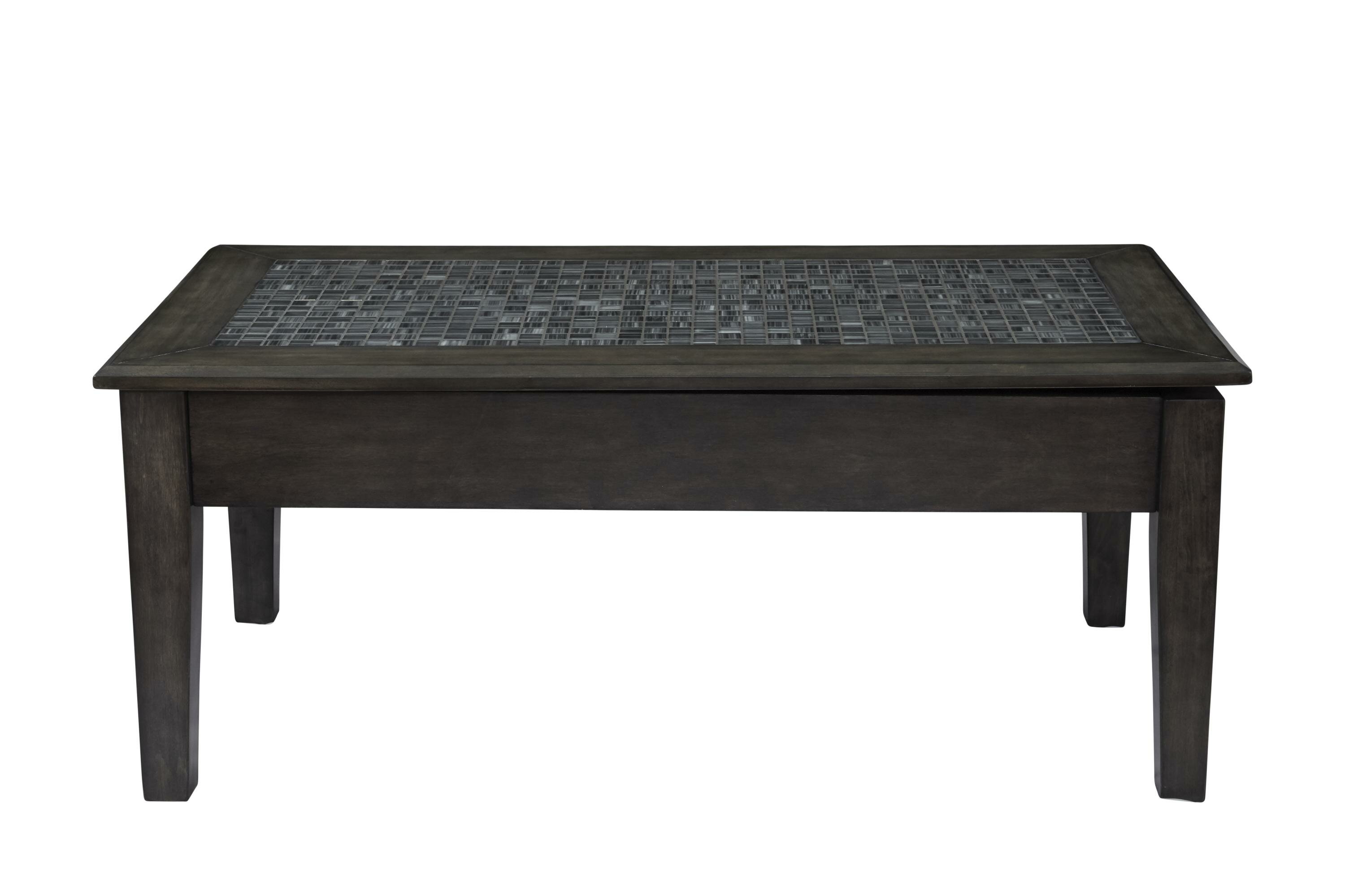 Gracie Oaks Alexiyah Stone Marble Lift Top Coffee Table With Storage Wayfair