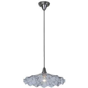 Go to store & view more images Metro Fusion Galatia Scalloped Branches 1-Light Cone Pendant by Meyda Tiffany