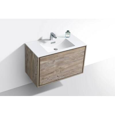 Groton 35 Wall Mounted Single Bathroom Vanity Set Reviews