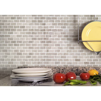 Bloom Stone 0 62 X 1 25 Natural Stone Mosaic Tile Wayfair