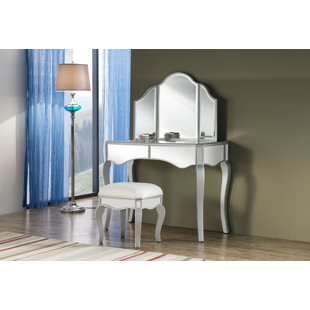 Dangelo Vanity Set with Mirror