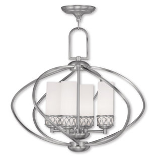 Go to store & view more images Johnstown 4-Light Pendant by Latitude Run