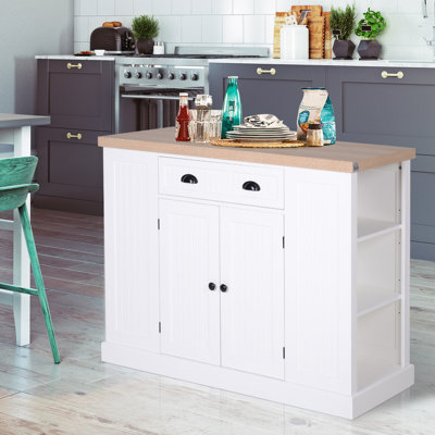 Kitchen Islands (Stationary) Wood Kitchen Islands & Carts ...