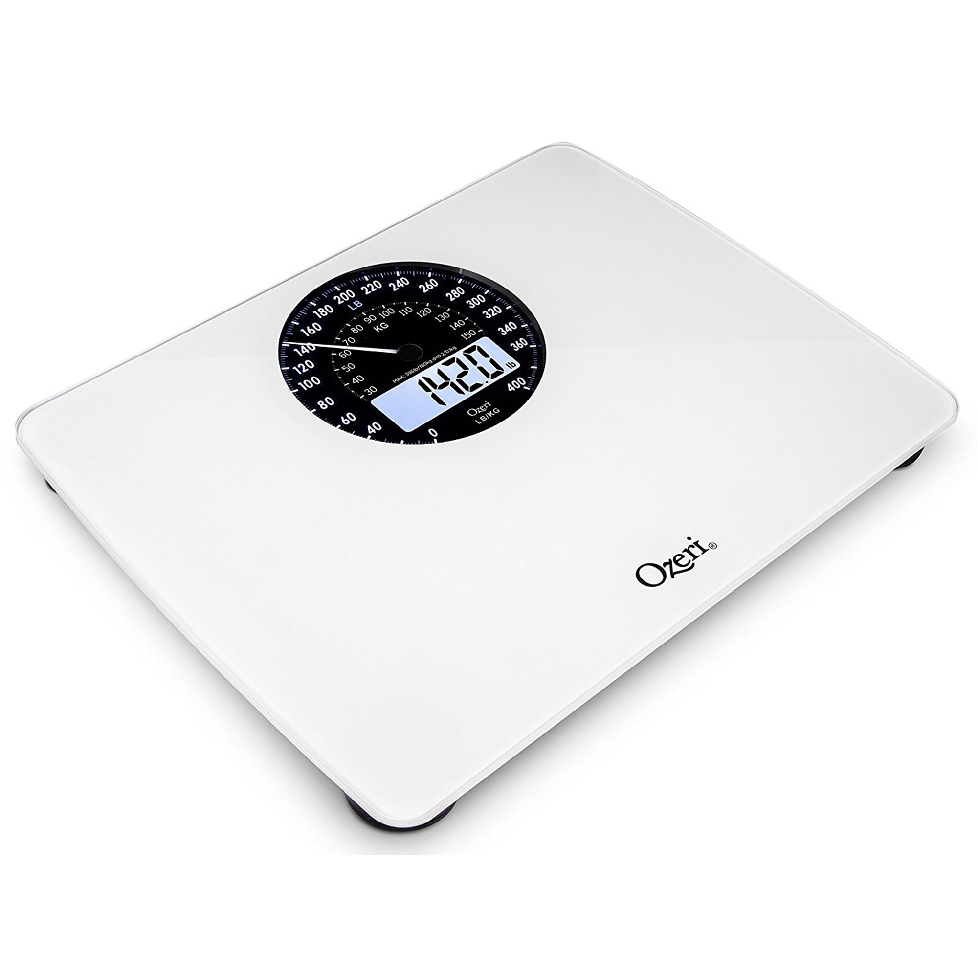 Ozeri Rev Digital Bathroom Scale With Electro Mechanical Weight Dial Reviews Wayfair