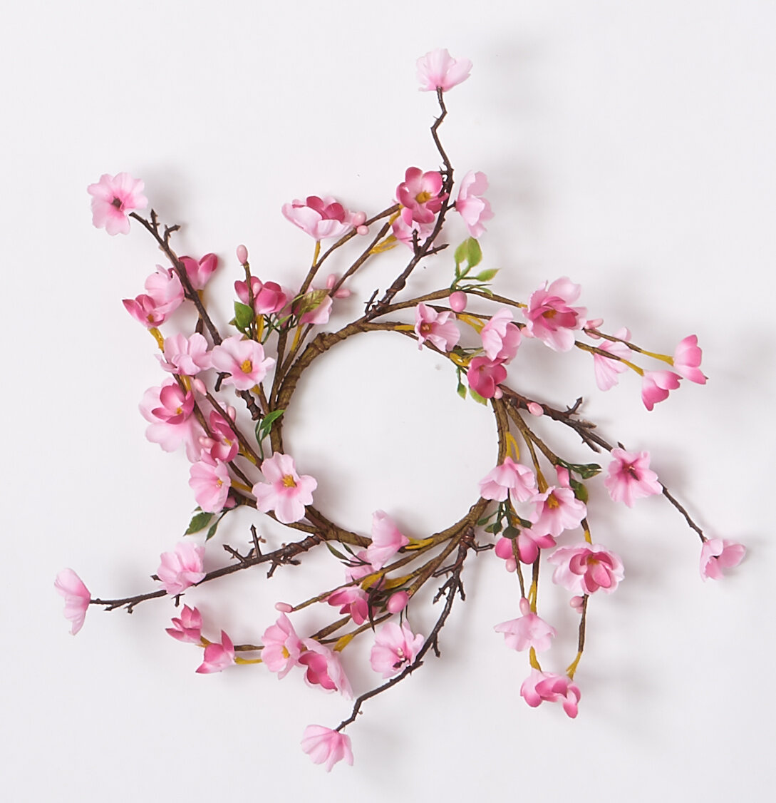 Ophelia Co Cherry Blossom Decor 8 Wreath Reviews Wayfair