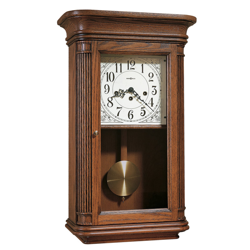 Howard Miller Chiming KeyWound Sandringham Wall Clock & Reviews Perigold