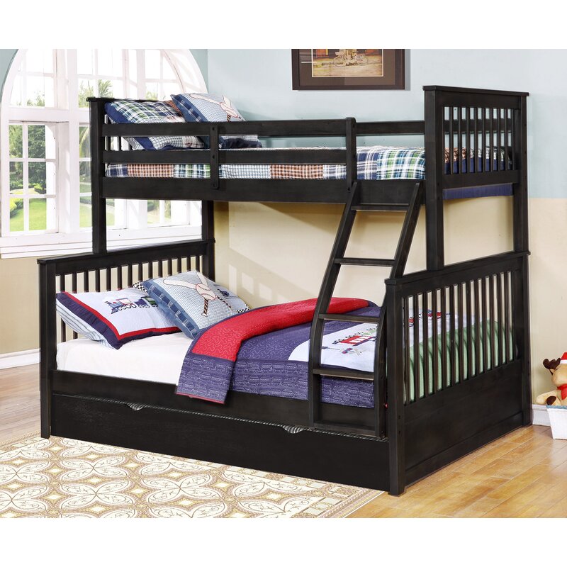 wayfair bunk beds with trundle