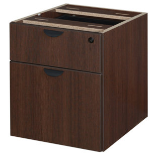 Linh Box File Pedestal 2-Drawer Lateral Filing Cabinet by Latitude Run