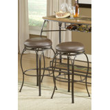 Boyers Bar & Counter Swivel Stool by Red Barrel Studio®