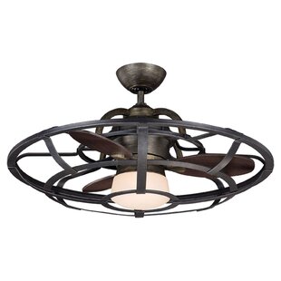 26 Wilburton 3 Blade Outdoor Ceiling Fan With Remote