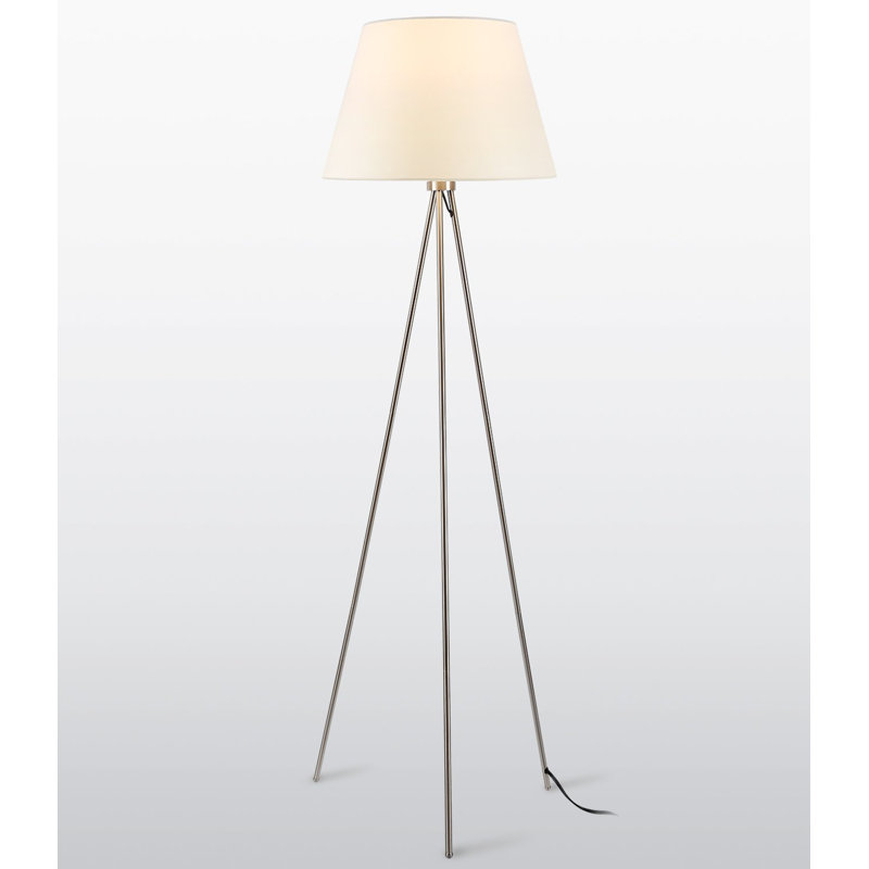 Orren Ellis Noor Modern 17 Tripod Floor Lamp Wayfair