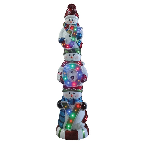 DEI Joy Stacking Snowman Figurine - Wayfair Canada