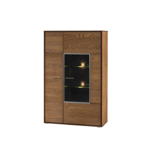 Go to store & view more images Brunelle 2 Doors Lighted China Cabinet by Brayden Studio
