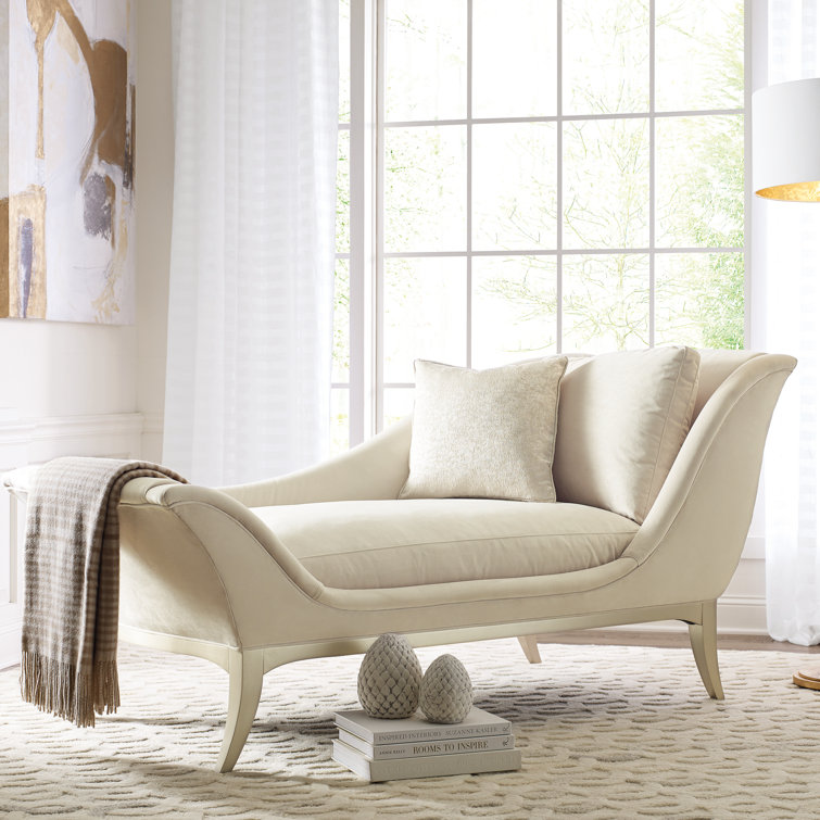 Caracole Compositions Avondale Velvet Chaise Lounge & Reviews Wayfair