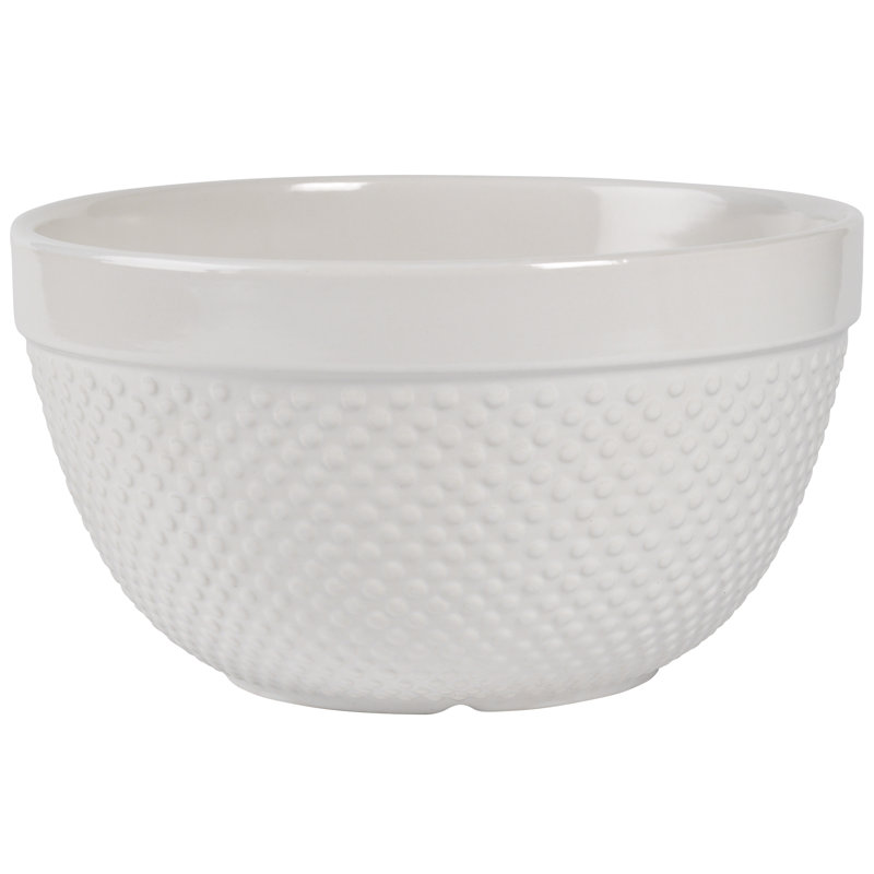Tabletops Gallery Hobnail 4 Piece Stoneware Mixing Bowl Set & Reviews