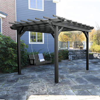 Highwood Usa Lawn Garden Plastic Pergola Wayfair Ca