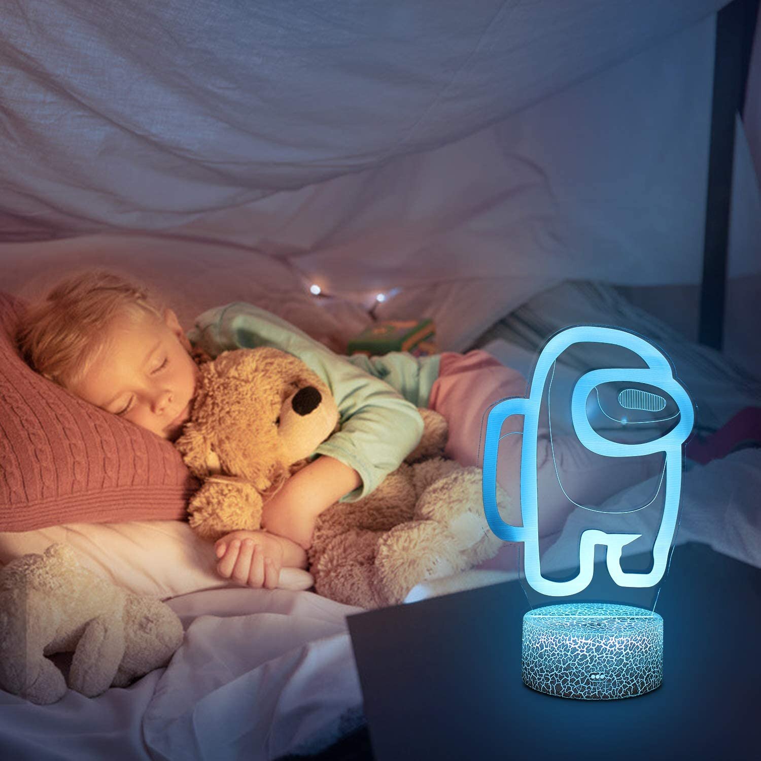 Night Lights for Kids Off-Road Vehicle Decorations 7 Colors Change with Remote Baby Night Light Beside Lamp Kids Lamp Childrens Night Lights As a Gift Idea for Girls and Boys 