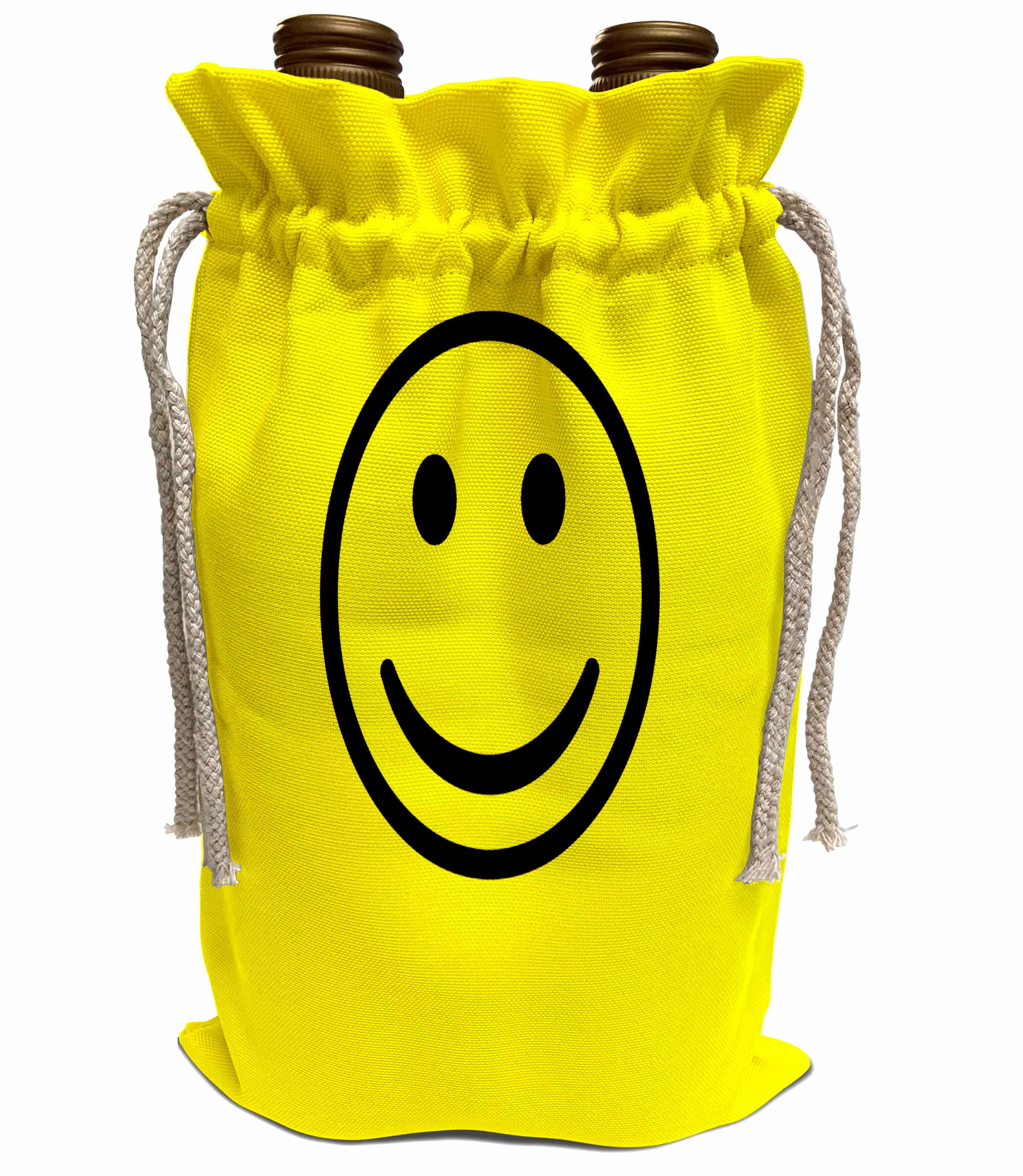 smiley face bag