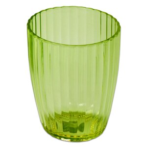 Ribbed Acrylic Waste Basket