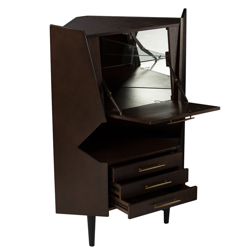 Silcox Corner Bar Cabinet