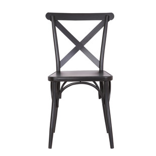 Parikh Cross Back Dining Chair (Set Of 2) by Breakwater Bay Reviews