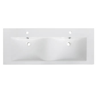 Bellaterra Home Ceramic 48 Double Bathroom Vanity Top Wayfair