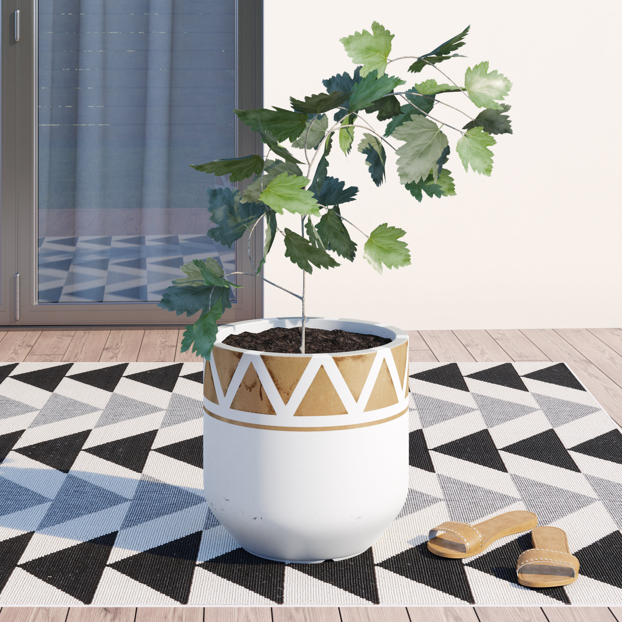 Bellavia Handcrafted Fiber Clay Pot Planter Reviews Allmodern