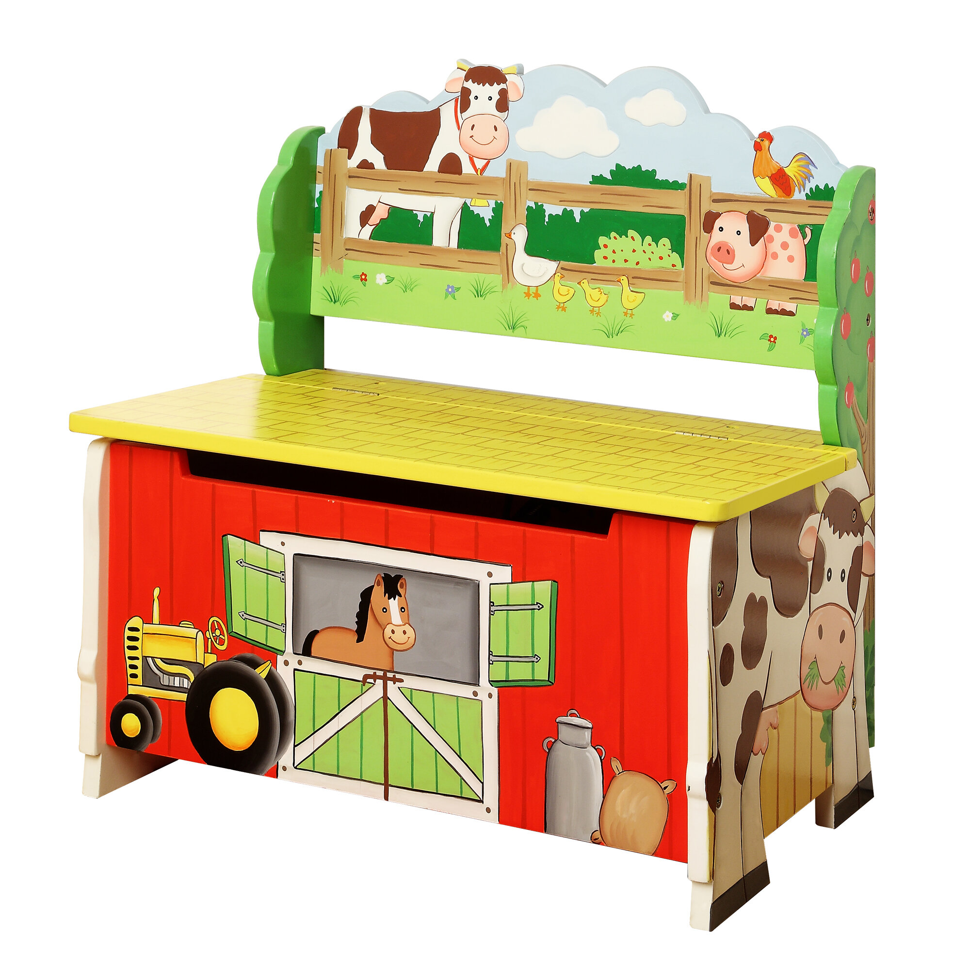 fantasy fields happy farm toy chest
