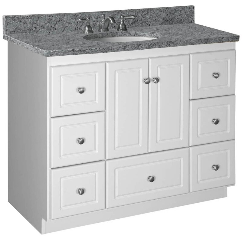 Millwood Pines Lysette 42" Single Bathroom Vanity Base ...